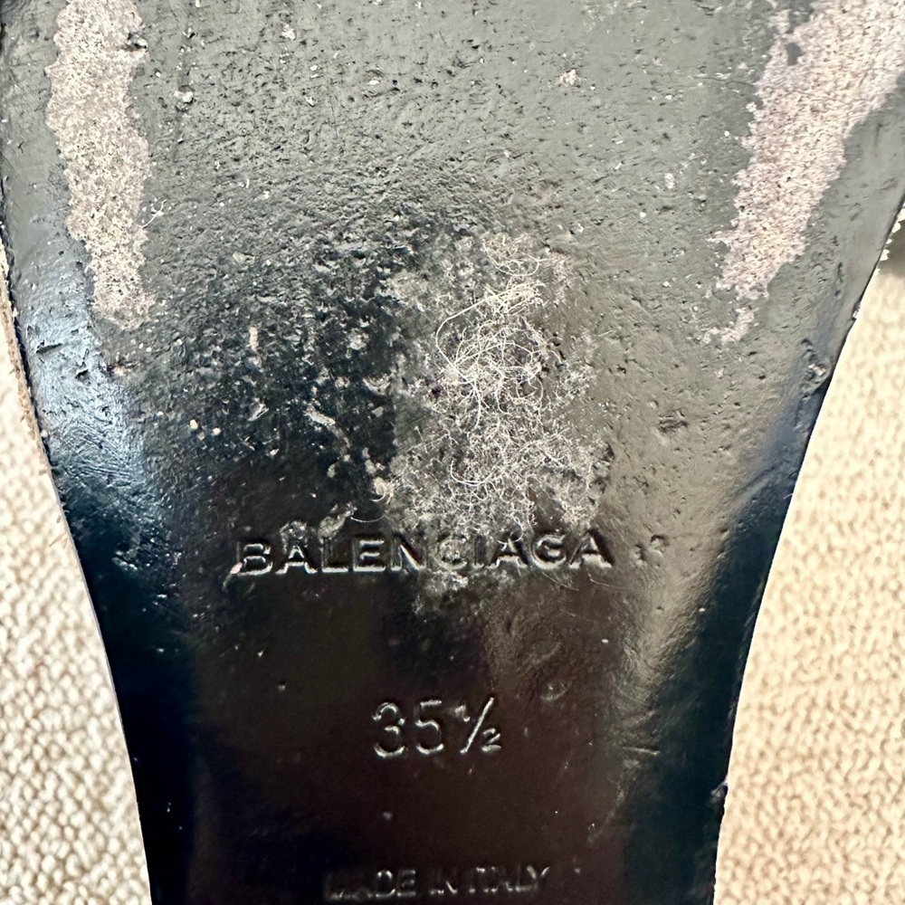 Balenciaga Suede Ankle Boots - Picture 7 of 8